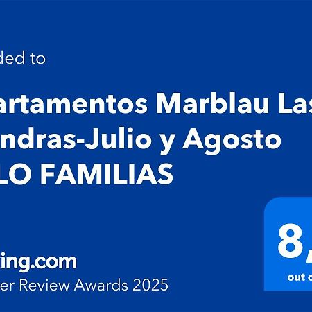 Apartamentos Marblau Las Alondras-Julio Y Agosto Solo Familias Gandía Exterior foto